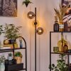 Gastor Lampadaire 34 cm Ambre, Fumé, 3 lumières