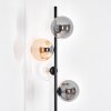 Gastor Lampadaire 34 cm Ambre, Clair, Fumé, 4 lumières