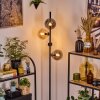 Gastor Lampadaire 34 cm Ambre, Clair, Fumé, 4 lumières