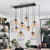 Gastor Suspension, Boule lumineuse, Suspension Ambre, Clair, 8 lumières