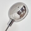 Nikkala Lampadaire Chrome, Blanc, 3 lumières