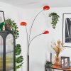 Nikkala Lampadaire Chrome, Blanc, 3 lumières