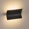 Grana Lampe murale d´extérieur, Applique murale LED Noir, 2 lumières