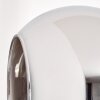 Koyoto Lampadaire 31 cm Chrome, Fumé, 6 lumières
