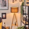 Soungou Lampadaire Écru, Noir, 1 lumière