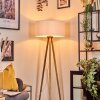 Saladillo Lampadaire Écru, Blanc, 1 lumière