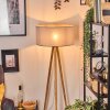 Saladillo Lampadaire Écru, Blanc, 1 lumière