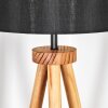 Soungou Lampadaire Écru, Noir, 1 lumière