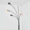 Nikkala Lampadaire Noir, 5 lumières