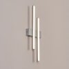 Glara Lampe murale d´extérieur, Applique murale LED Argenté, 2 lumières