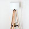 Soungou Lampadaire Écru, Noir, 1 lumière