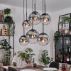 Gastor Suspension, Boule lumineuse, Suspension Clair, Fumé, 6 lumières