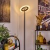 Byrum Lampadaire LED Noir, 1 lumière, Changeur de couleurs