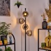 Ripoll Lampadaire Chrome, Fumé, 4 lumières