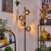 Ripoll Lampadaire Chrome, Fumé, 4 lumières