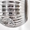 Ripoll Lampadaire Chrome, Fumé, 4 lumières