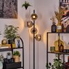 Ripoll Lampadaire Chrome, Fumé, 4 lumières