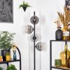 Ripoll Lampadaire Clair, Fumé, 4 lumières
