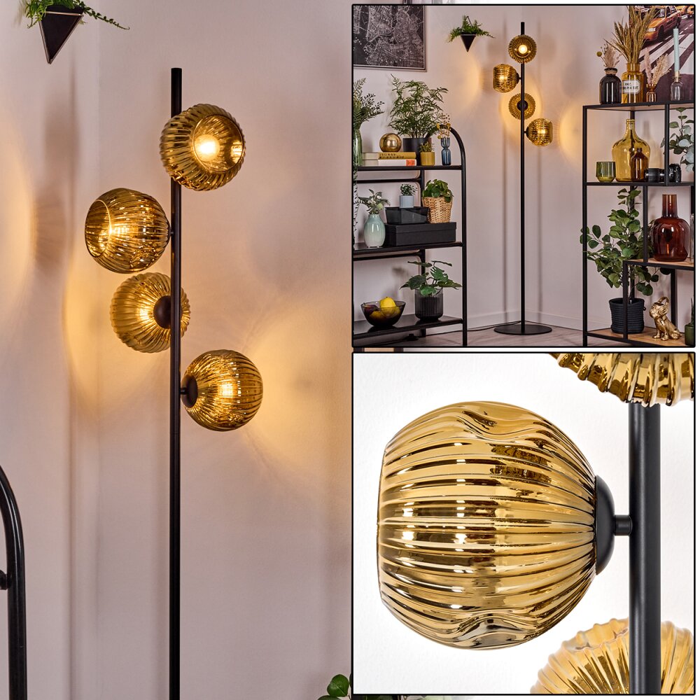 Ripoll Lampadaire Or, 4 lumières main product photo