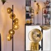 Koyoto Lampadaire 31 cm Or, Clair, 6 lumières