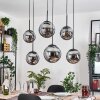 Gastor Suspension, Boule lumineuse, Suspension Fumé, 6 lumières