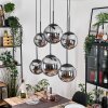 Gastor Suspension, Boule lumineuse, Suspension Fumé, 6 lumières