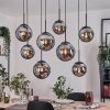 Gastor Suspension, Boule lumineuse, Suspension Fumé, 8 lumières