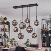 Gastor Suspension, Boule lumineuse, Suspension Fumé, 8 lumières
