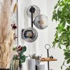 Koyoto Boule lumineuse, Applique murale Clair, Fumé, 3 lumières