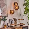 Koyoto Boule lumineuse, Applique murale Cuivré, 3 lumières