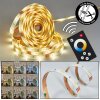 Melor Bande LED LED Blanc, 1 lumière, Télécommandes