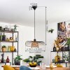 Elsa Suspension, Suspension Noir, 1 lumière