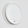 Qadir Lampe murale d´extérieur, Applique murale LED Blanc, 1 lumière, Détecteur de mouvement