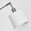 Bassagoda Lampadaire Nickel mat, Noir, 3 lumières