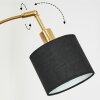 Bassagoda Lampadaire Laiton, Noir, 3 lumières