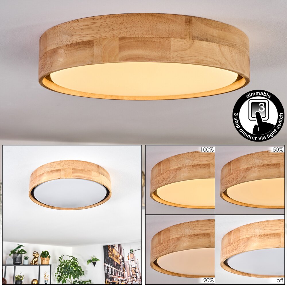 Melstad Plafonnier LED Écru, Blanc, 1 lumière main product photo