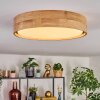 Melstad Plafonnier LED Écru, Blanc, 1 lumière