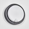 Jelad Lampe murale d´extérieur, Applique murale LED Noir, 1 lumière, Détecteur de mouvement