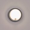 Jelad Lampe murale d´extérieur, Applique murale LED Noir, 1 lumière, Détecteur de mouvement