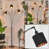 Alsen Lampadaire Noir, 3 lumières