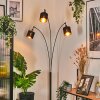 Alsen Lampadaire Noir, 3 lumières