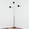 Bassagoda Lampadaire Nickel mat, Noir, 3 lumières
