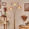 Lindberg Lampadaire Laiton, Noir, 3 lumières