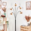 Lindberg Lampadaire Noir, 5 lumières