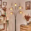 Lindberg Lampadaire Noir, 5 lumières