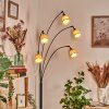 Lindberg Lampadaire Noir, 5 lumières