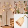 Lindberg Lampadaire Laiton, Noir, 5 lumières