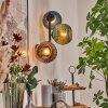 Koyoto Boule lumineuse, Applique murale Bleu, Vert, Cuivré, 3 lumières