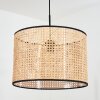 Ramila Suspension, Suspension Écru, Noir, 1 lumière
