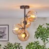 Koyoto Plafonnier, Boule lumineuse Ambre, Clair, 4 lumières